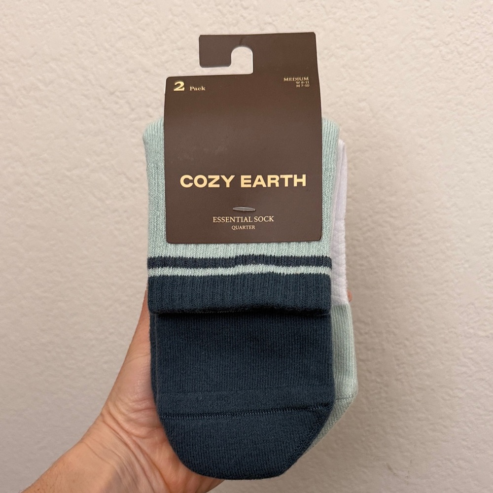 Cozy Earth Quarter socks
